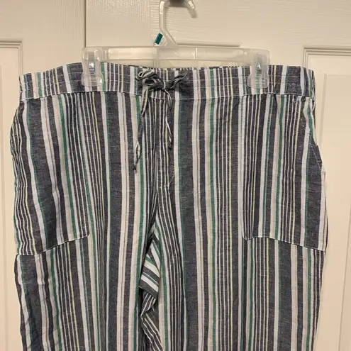 Liz Claiborne Signature Linen Blend Pants