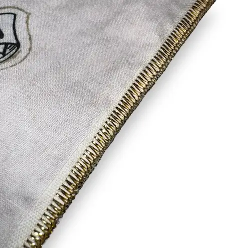 Vintage Great Smoky Mts National Park Souvenir Scarf Bandana Pale Pink