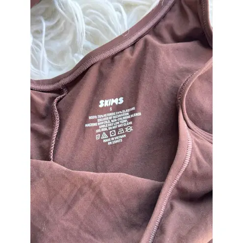 SKIMS Fits Everybody Slip Dress Cocoa Size Small