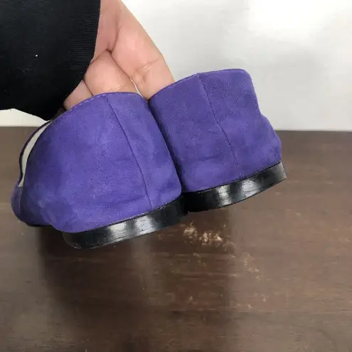 Giuseppe Zanotti Women's Size 37.5 Suede Black Tassel Slip On Loafers Flats