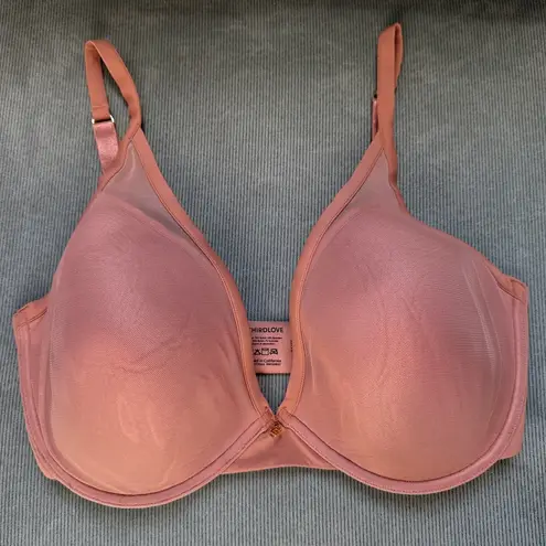 Thirdlove 24/7 Classic ContourUplift Plunge Bra in Mocha Medium Tan Size 34G