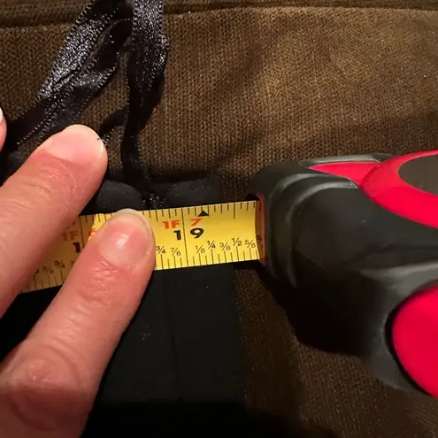 Amanda Smith Black/Shimmer MidiDress Rhinestone Jewel In Back. Sz 12 Zip On Side