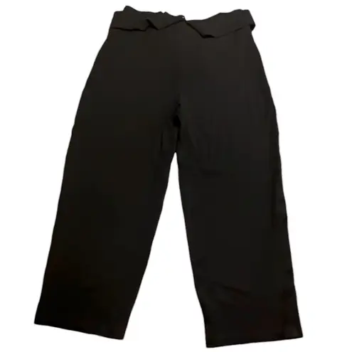 Bailey 44 Marco Polo Ponte Pull On Black Pants Large