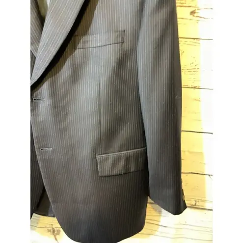 Men's Lauren Ralph Lauren Blazer, Black & White Striped, Size 42S