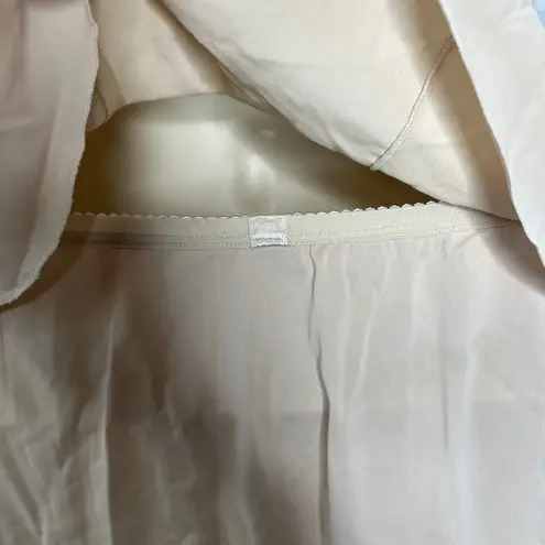 Vintage Shadowline Half Slip Camisole Set Pillow Tab Beige Size 32/S Lace