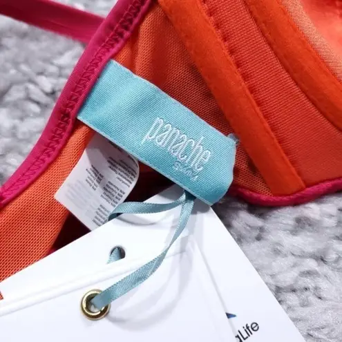 Panache Isobel Underwire Bandeau Molded Swimsuit Bikini Top SW0763 Size 28DD