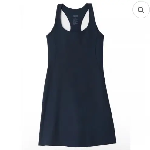 Girlfriend Collective NWT Paloma Dress in Navy Blue