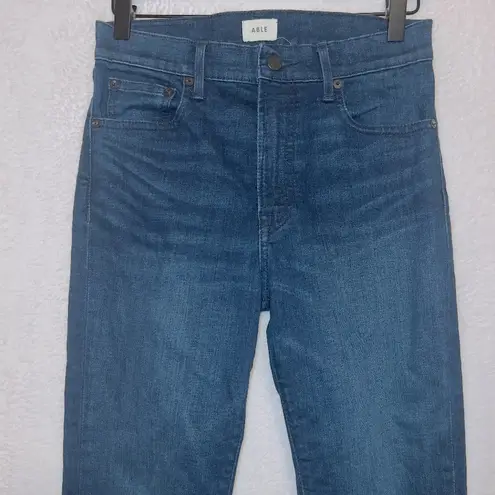 Able Dark Wash Denim The High Rise Skinny Jeans size 26