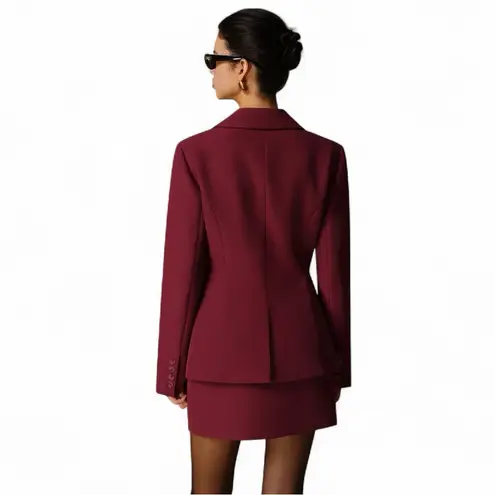 COMMENSE Split Button Slim Fitted Blazer
COLOR - Image 2