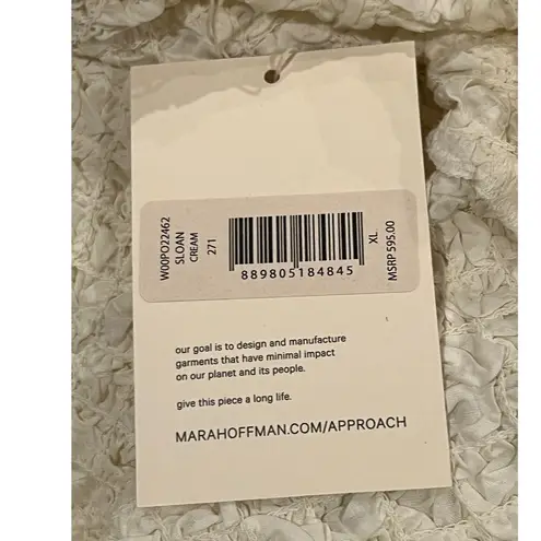 Mara Hoffman NWT Sloan Textured Sleeveless Column Midi-Dress Size XL