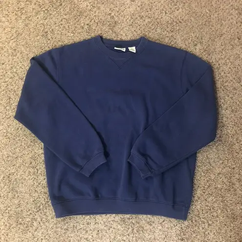 Classic Elements Vintage Sweatshirt Womens S (6-8) Used Dark Blue