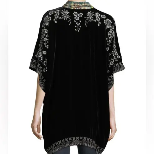 Johnny Was Velvet embroidered Okinawa jacket/kimono NWT (extremely oversized)