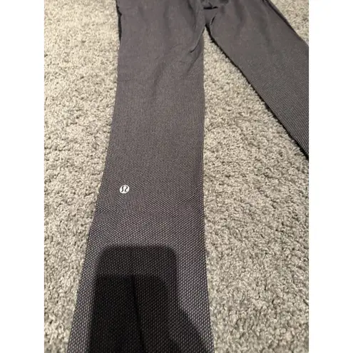 Lululemon  Skinny Will Pant Pockets Heathered Black Grape Size 6