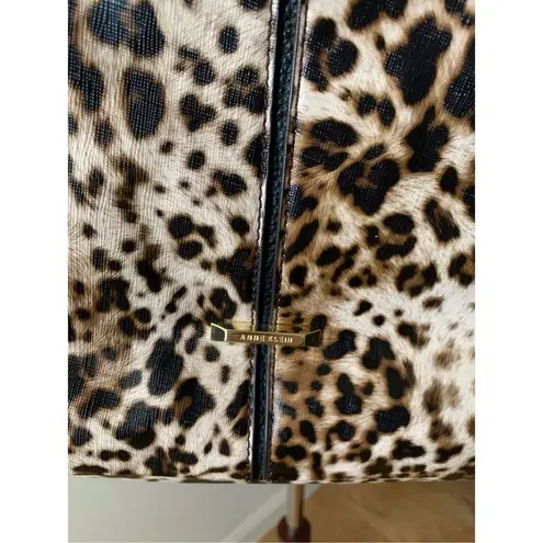 Anne Klein  leopard print shoulder tote purse