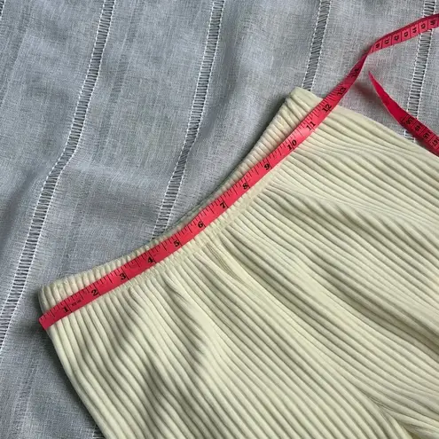 Jones Wear Sport Vintage Cream Ribbed Leggings