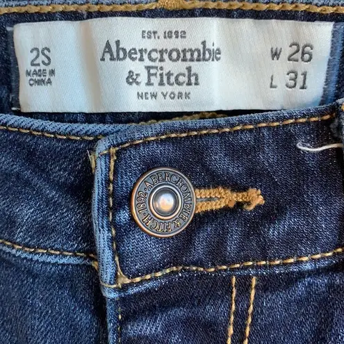 Abercrombie & Fitch  Low Rise Distressed Bootcut Jeans Women’s Size: 26