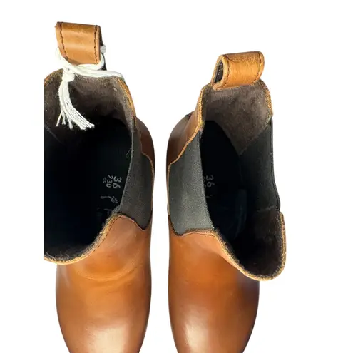 Birkenstock NWT Ebba Boot Cognac/Black. Size 36 (US 5