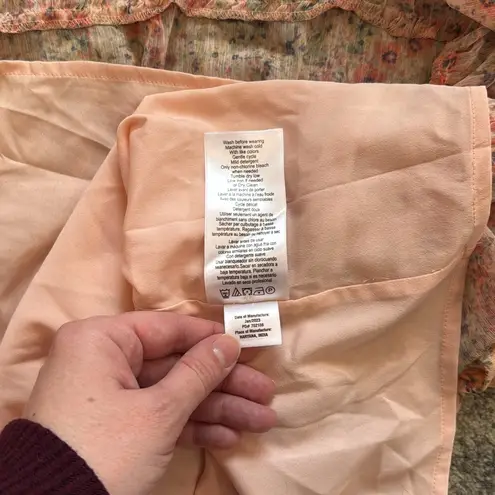 A pea in the pod Off Shoulder Ruffle Neck Maxi Maternity Dress