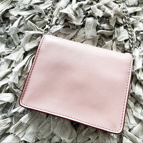 Tod's Tod’s Amu Clutch Mini in Light Pink Leather