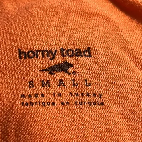 Horny Toad  Myra Tank Top Layered Draped Front Orange Size Women’s Small H1112400