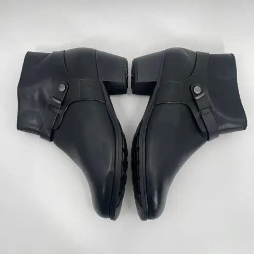 PROPET Topaz Boots Size 8.5 X(2E) Extra Wide New Womens Ankle Boot Leather NWOT Black