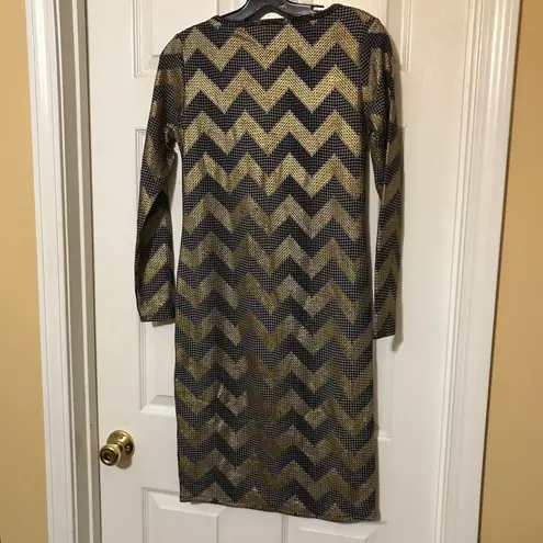 LuLaRoe  Chevron Print Debbie Dress - Image 2