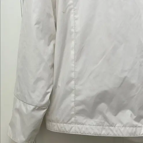Callaway White Full Zip Windbreaker Jacket - Size Large
