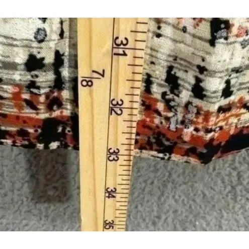 Milly Strapless Dress 8 Multicolor Abstract Geometric Linen Belted Cocktail Y2K