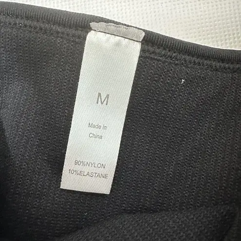 Shapewear Womens Medium Black Body Tummy Shaper Butt Lift Suit Tank Casual Wear