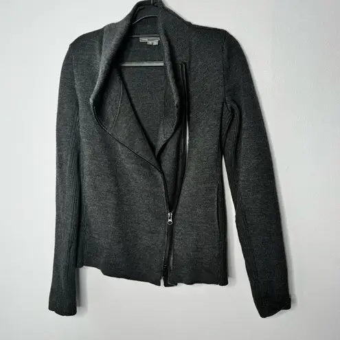 Vince  wool and leather jacket size XS