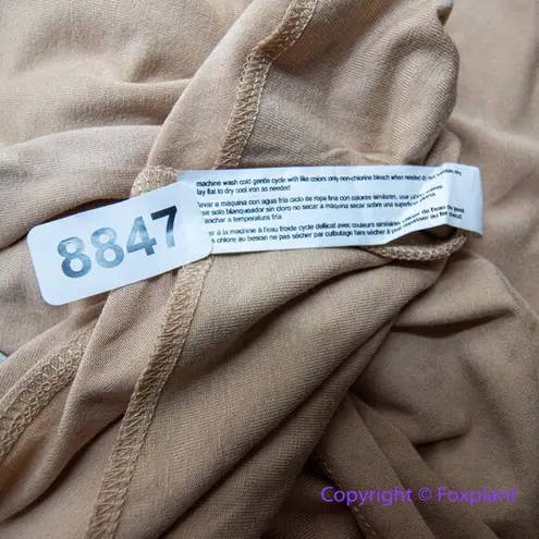 Eloquii New! tan One Shoulder Bodysuit, women's plus size 18/20