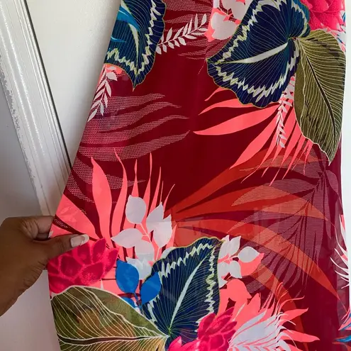 EXPRESS Spring Floral Maxi  Dress Small