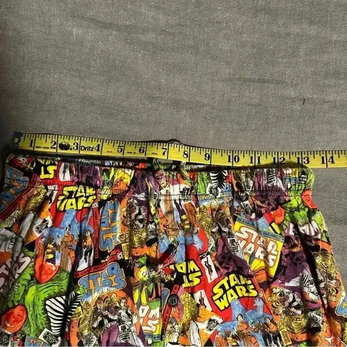 Star Wars pajama pants multicolor different comic book patterns size medium