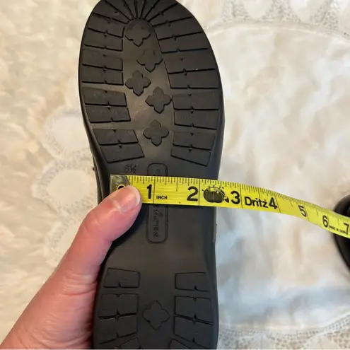 Easy Spirit Isabella Black Leather Casual Shoes Women’s Size 6.5W Lace Up Comfy