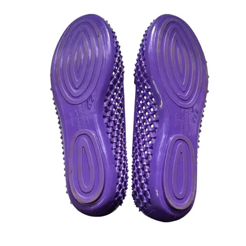 Skidders Women's Studded Flats Purple Slip On Jelly Shoes Y2K Retro Size 6