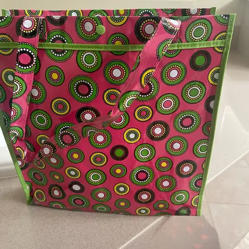 MSC Mainstreet Collection 14x14x4” Tote w/Handles Colorful Bag Light Wright