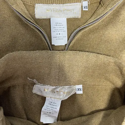 Jen's Pirate Booty Jen's Pirate Booty Chill Out Sweatshirt & Shorts Set In Keystone Tan Size XS