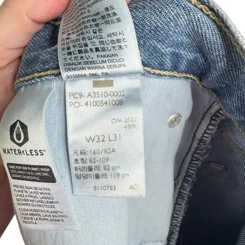 Levi’s ‘94 Baggy Straight Leg Wide Leg Distressed Women’s 32 Size 14 Mid