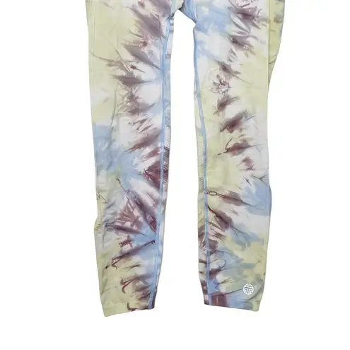 Tory Burch  Tory Sport Tie Dye Legging Multicolor 7/8 Seamless Women’s Size M