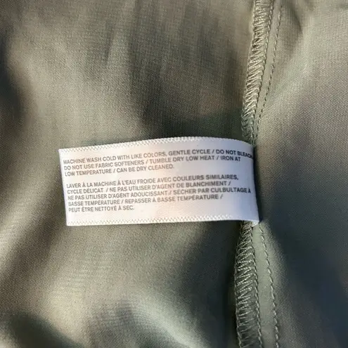 Fig Pao Sage Green Lightweight Sustainable Dress Size Medium Casual Vacation