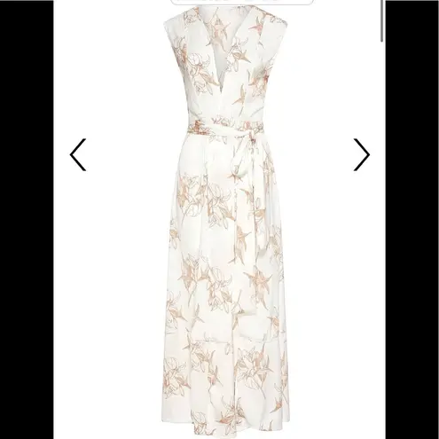 Sleeveless Duster White Lily Size XS