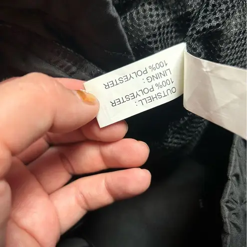 Joe Rocket Black Lined Full Zip Front Motorcycle Moto Jacket Size Large