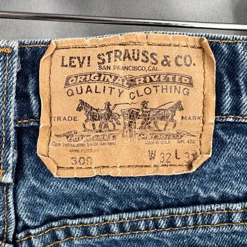 Levi's Levi’s Vintage Orange Tab 309s Denim Cutoff Shorts Frayed Hem Festival Size 32