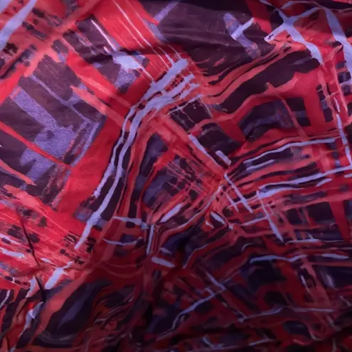 CRAZY HORSE (A LIZ CLAIBORNE COMPANY) Colorful Design Button Down Shirt Size 8