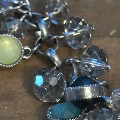 Simply Vera, Vera Wang Simply Vera Vera Wang silver tone cluster bead necklace