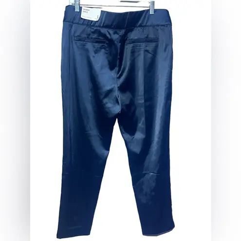 Soft Surroundings Chameleon Blue Skinny Ankle Pant NWT Large Navy To Black 14-16