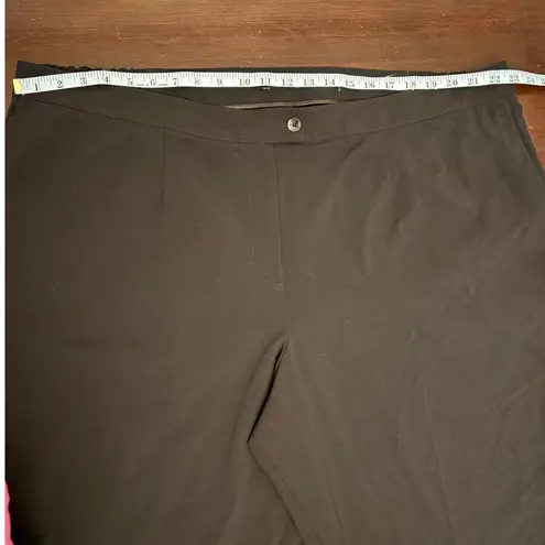 Maggie Barnes Stretch Dress Pants Career Trouser Black Size 7 Womens Plus