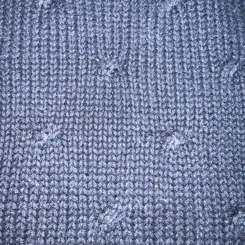 Darling Vintage 90s Countryside Classics Hand Embroidered Cotton Sweater! Blue Size XL