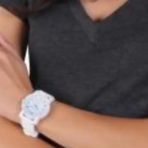 ⭐️NEW⭐️ White Silicone (Jelly) Watch