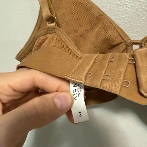 All You Lively Tan Natural Animal Print Cheetah Bra